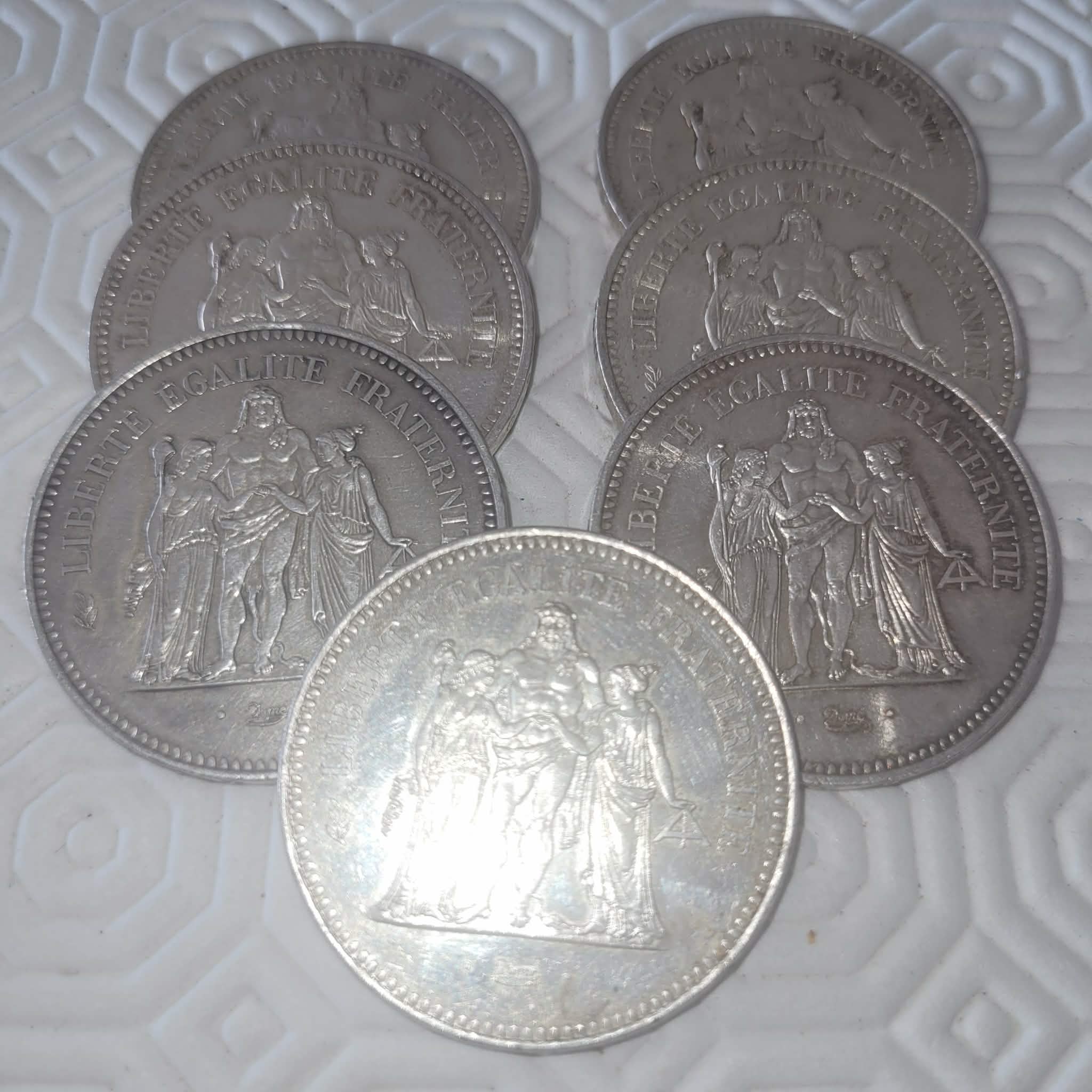 Monnaies en argent