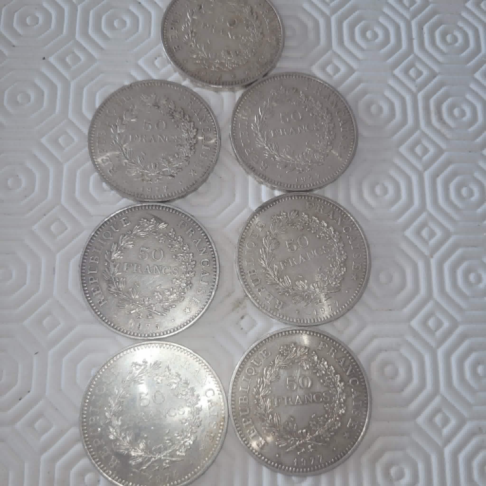 Monnaies en argent
