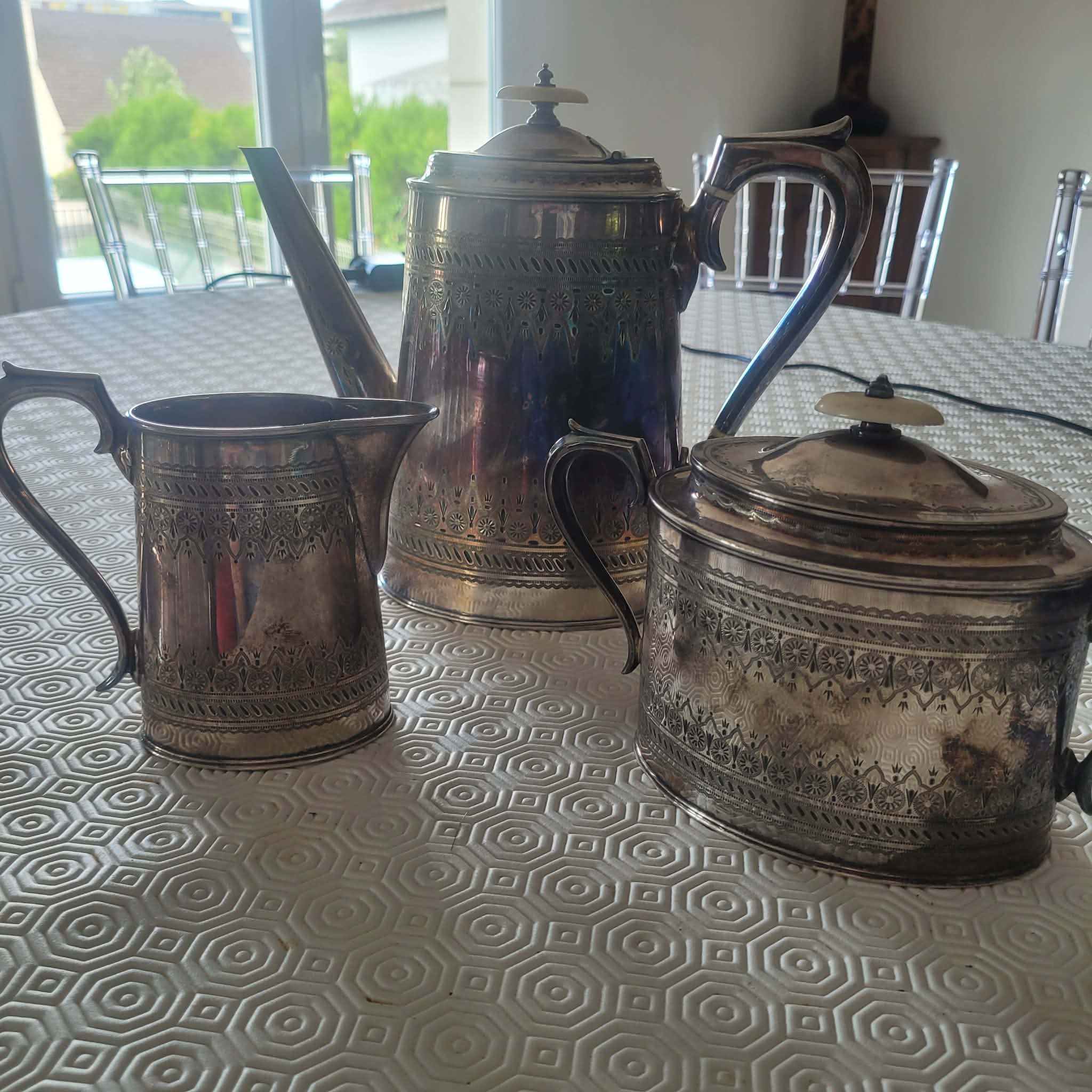 SERVICE METAL ARGENTE