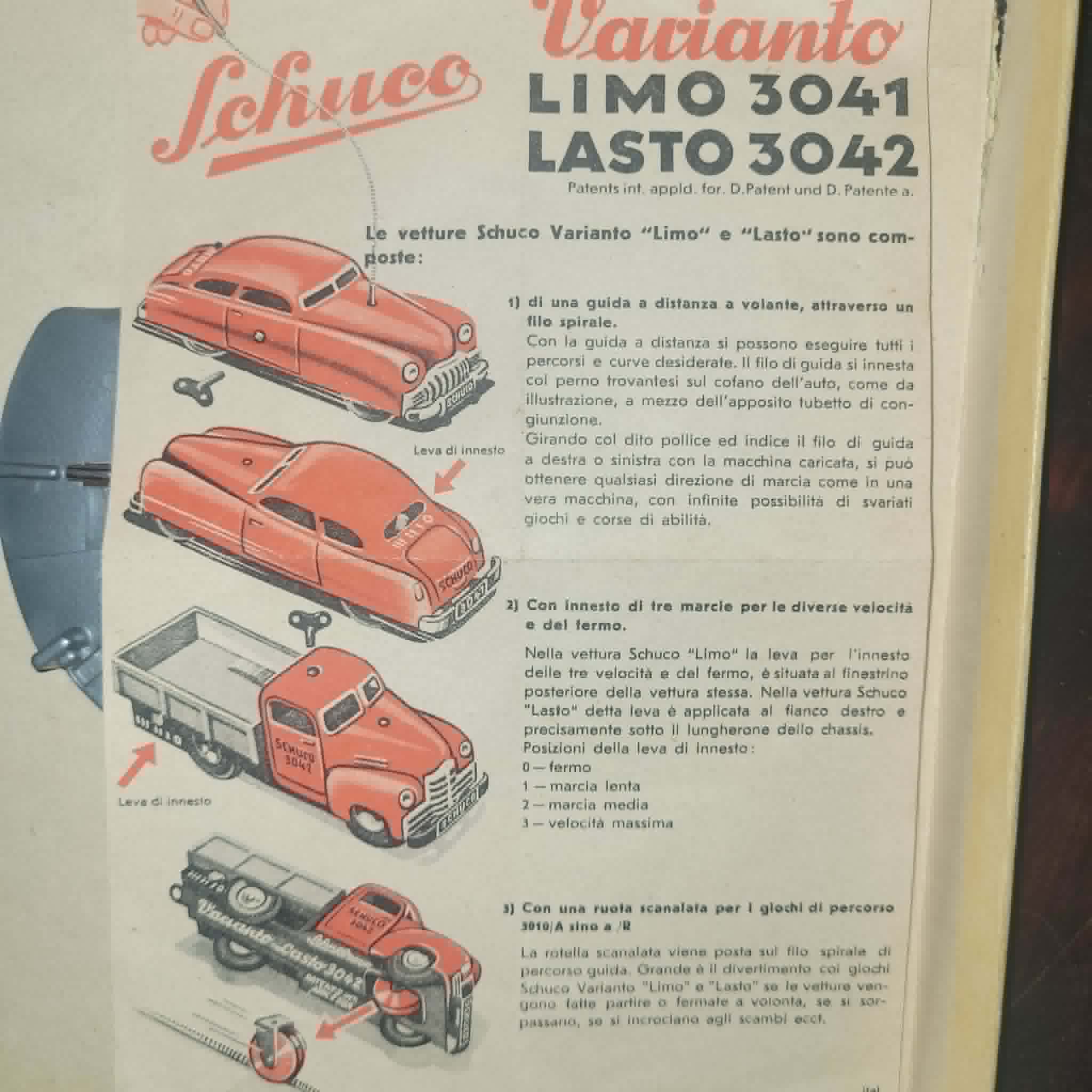 CIRCUIT SCHUCO VARIANTO 3110 PATENT