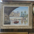 TABLEAU SIGNé H; Collemare