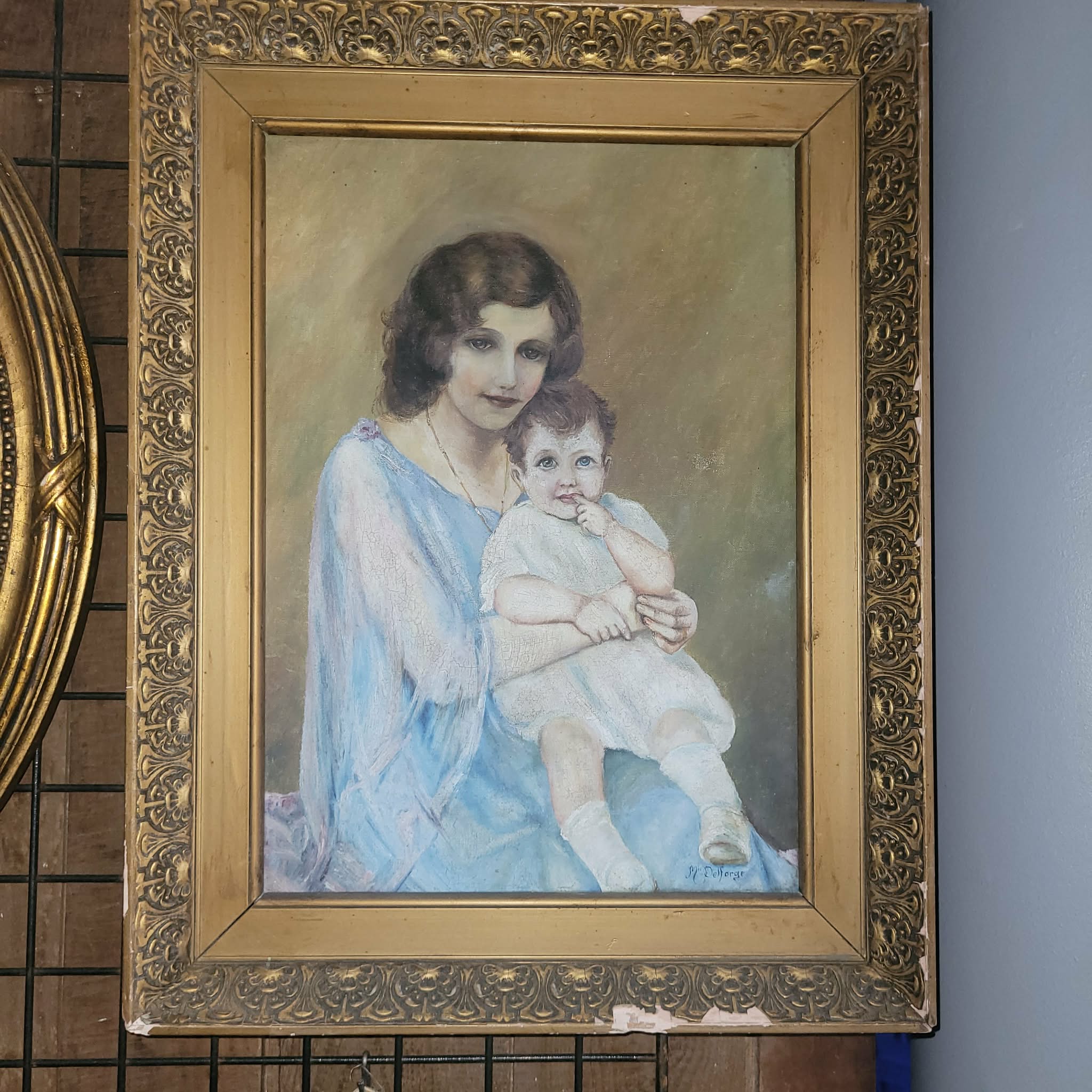 PEINTURE SIGNEE DELFORGE