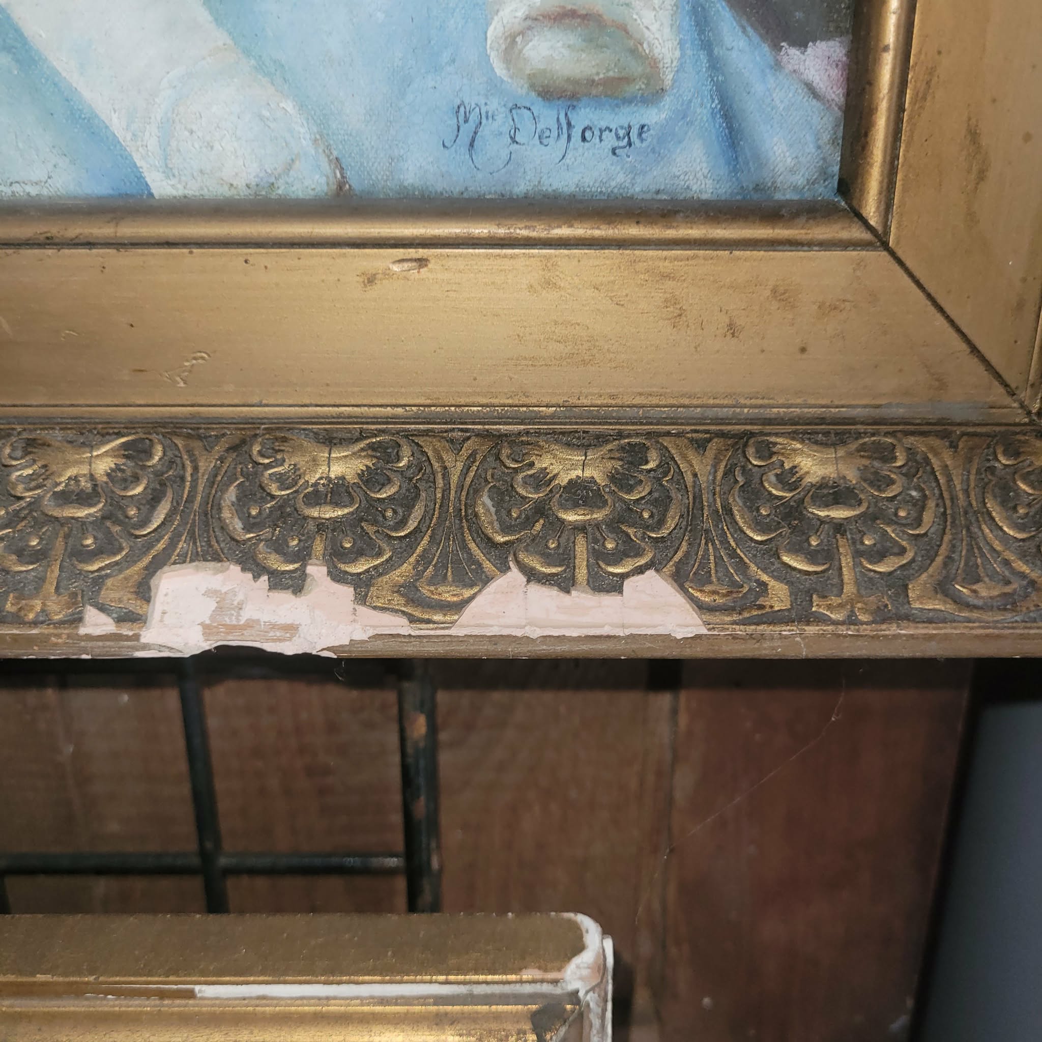 PEINTURE SIGNEE DELFORGE
