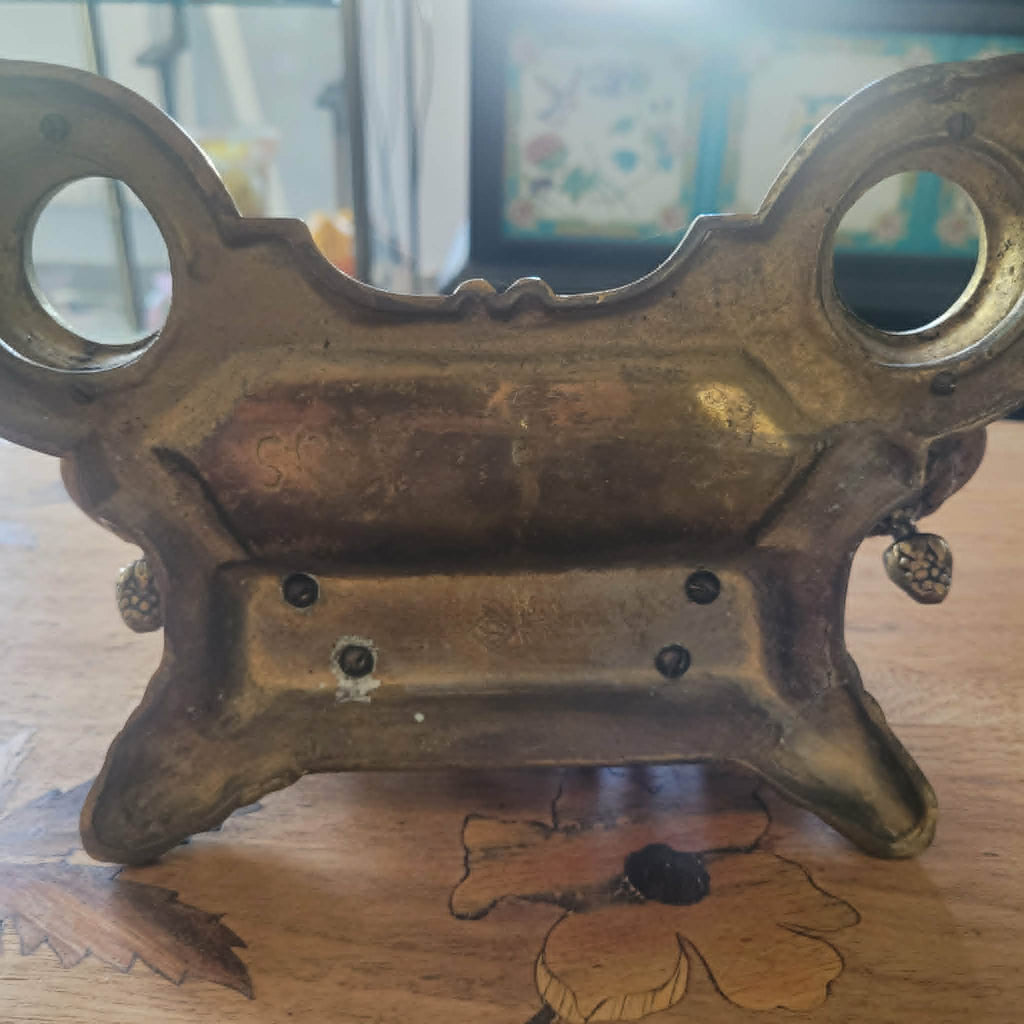 ENCRIER EN BRONZE DORé