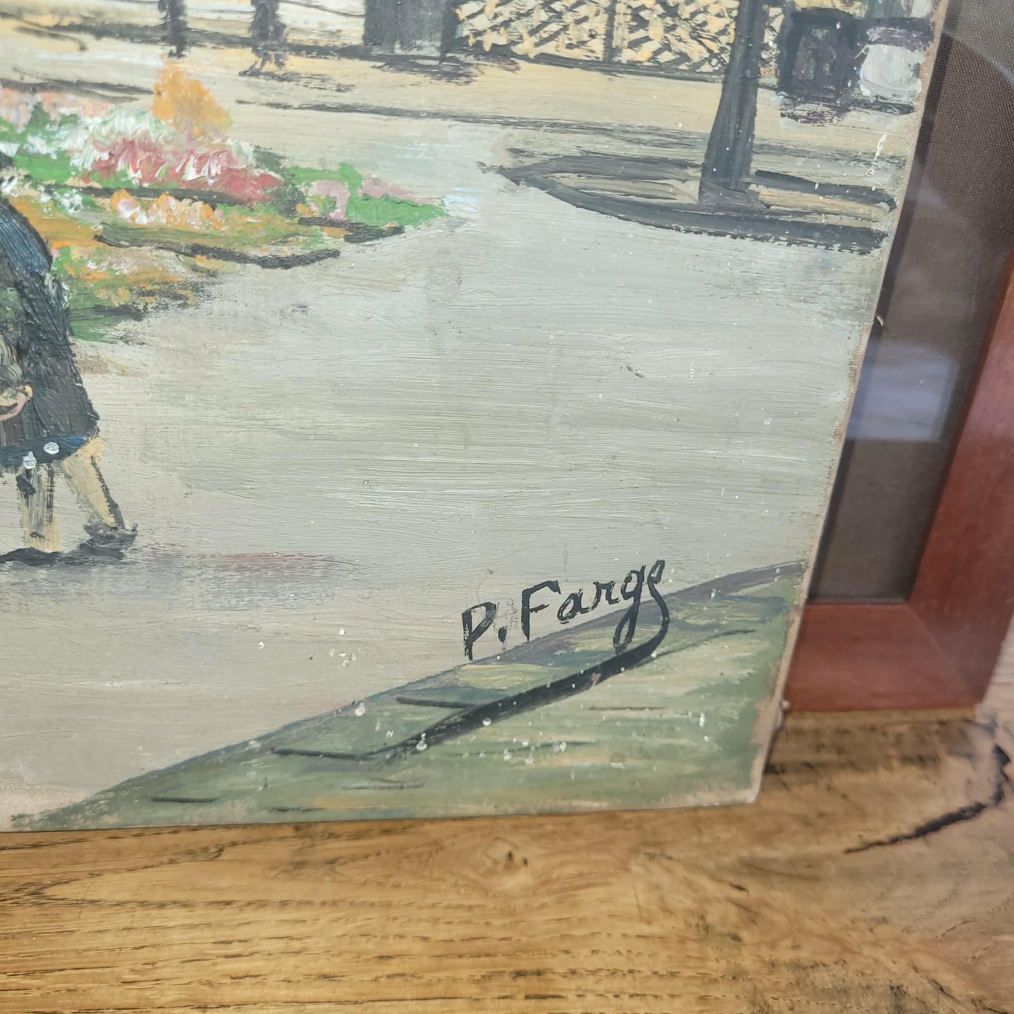 PEINTURE SIGNEE P.FARGE