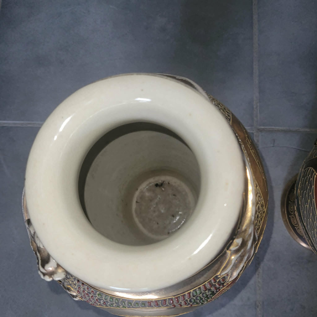 PAIRE DE VASES JAPONNAIS