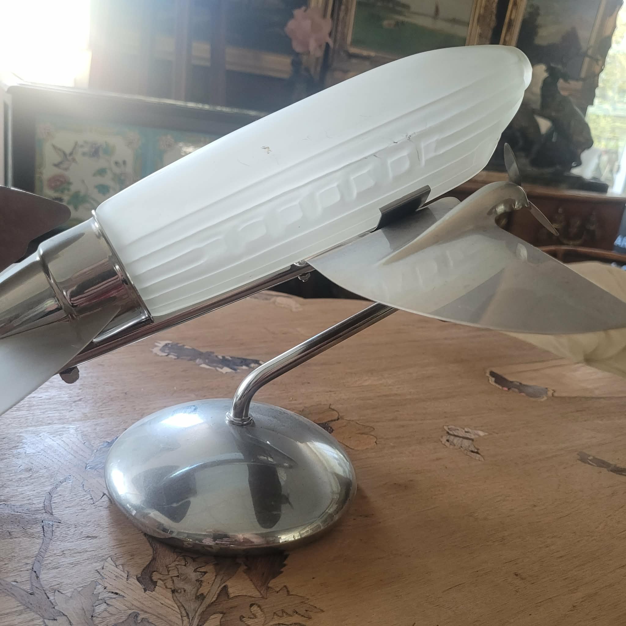 LAMPE AVION VINTAGE