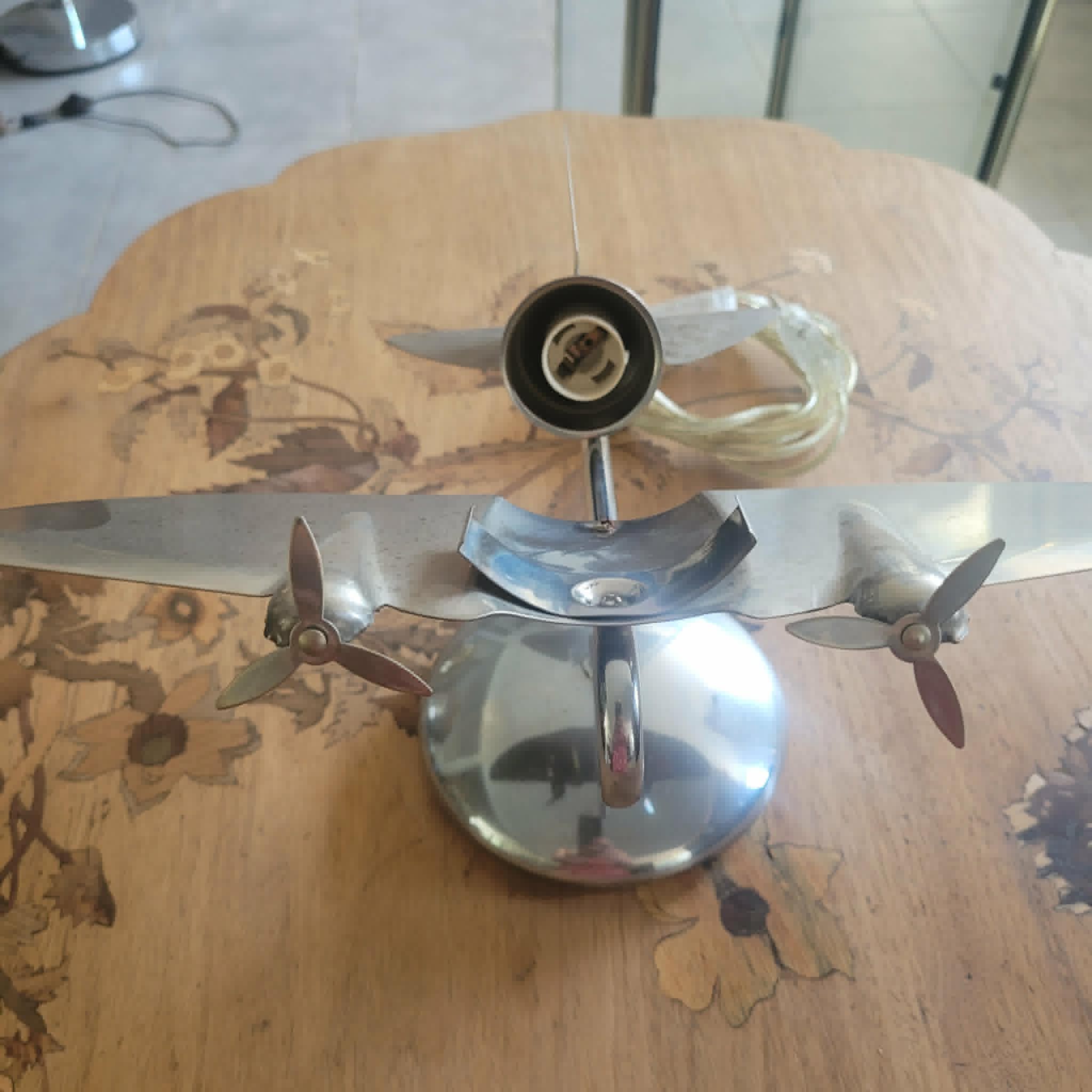 LAMPE AVION VINTAGE