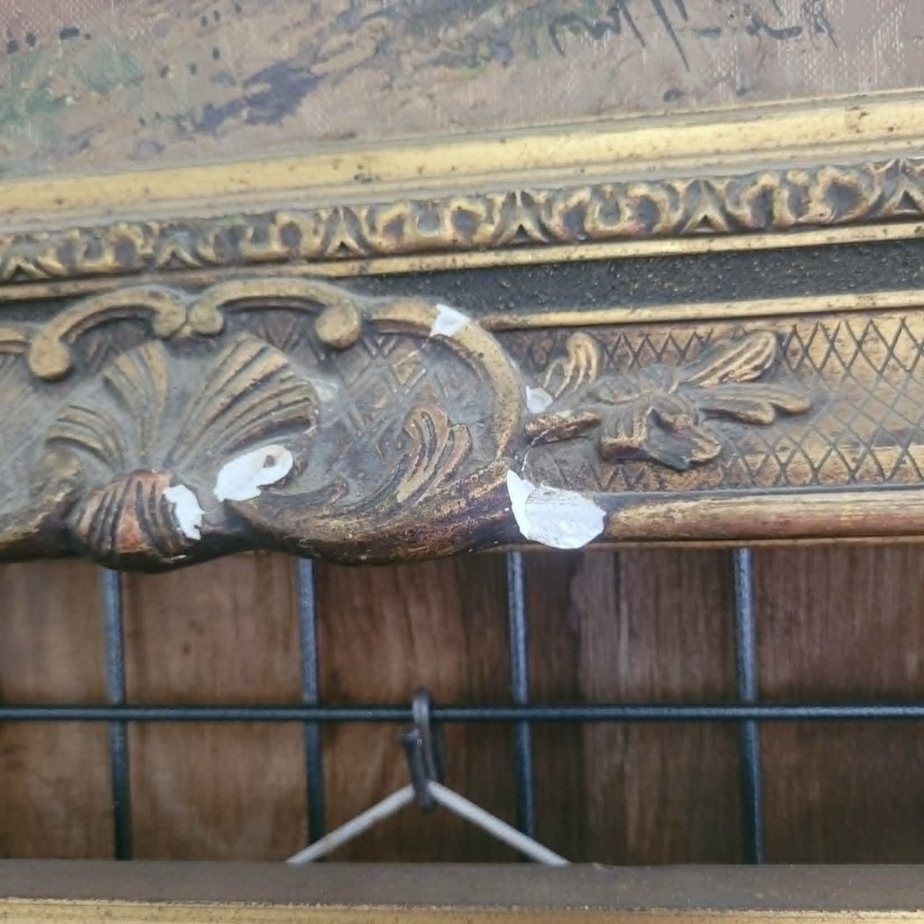 TABLEAU SIGNé P.MORENO