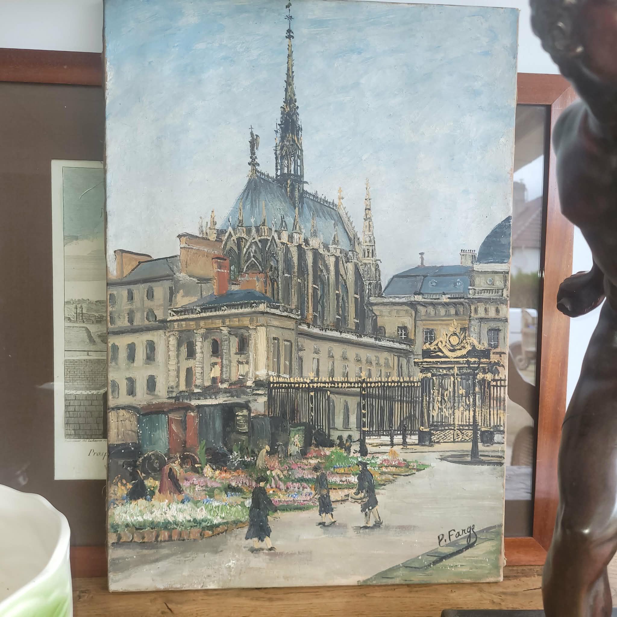 PEINTURE SIGNEE P.FARGE