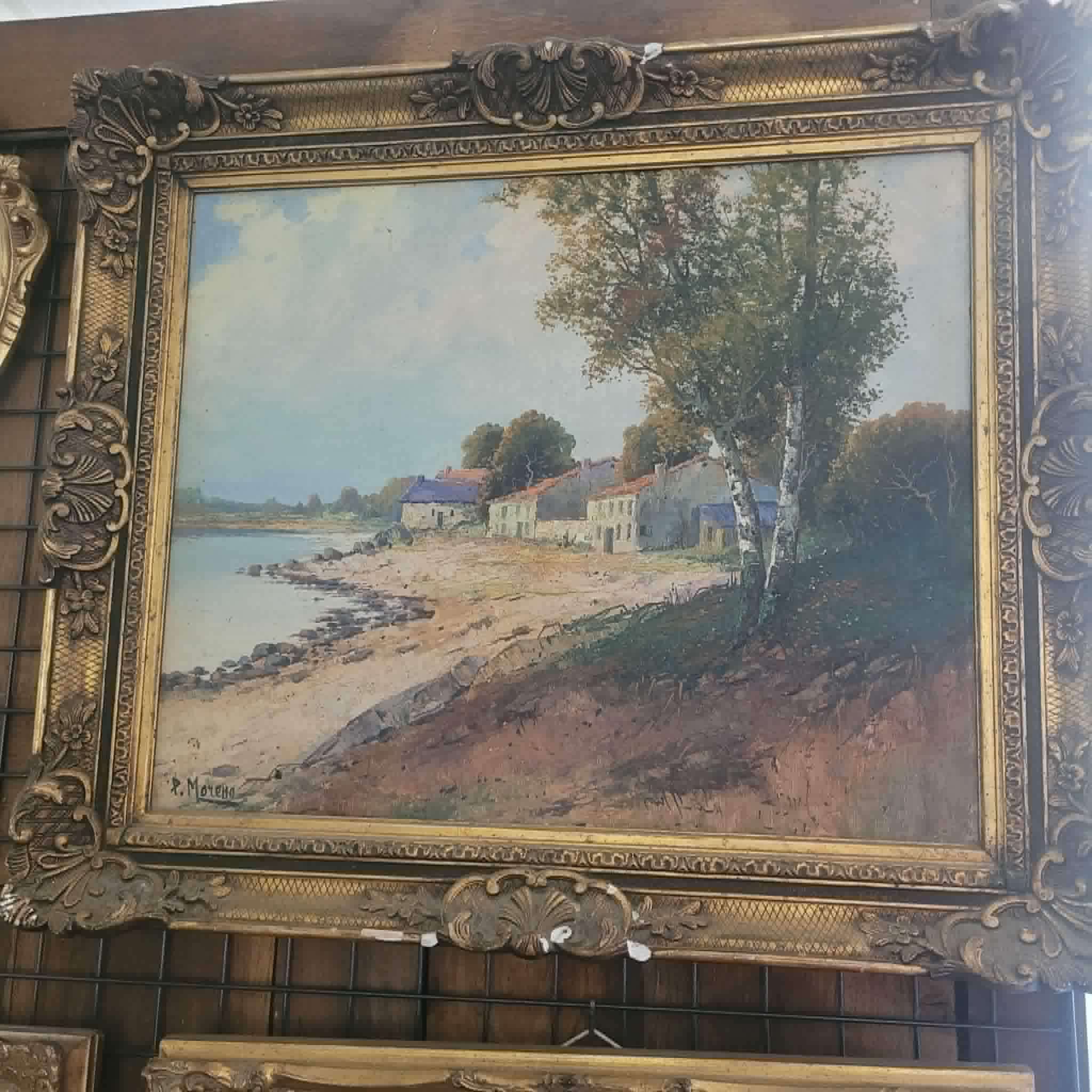 TABLEAU SIGNé P.MORENO