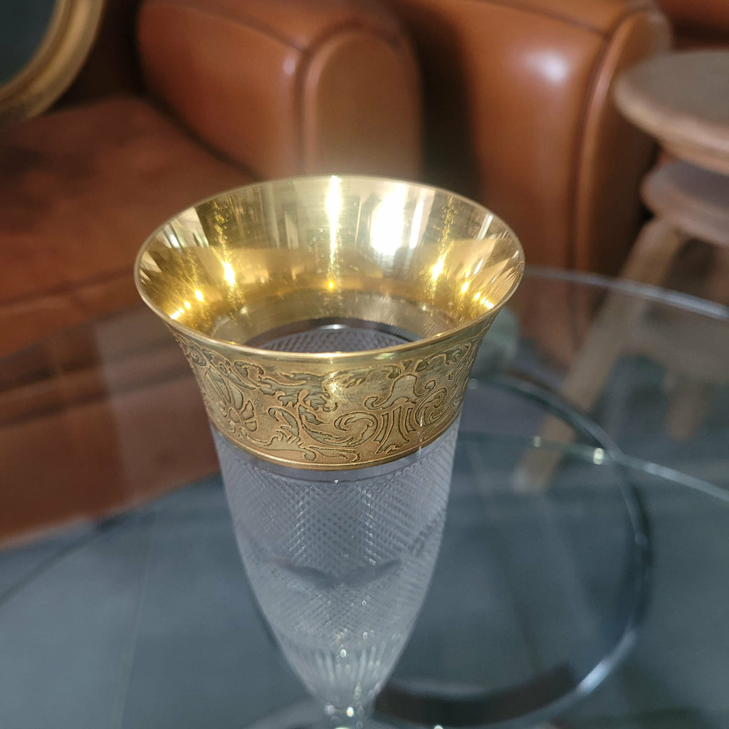 VERRES COUPES A CHAMPAGNE MOSER