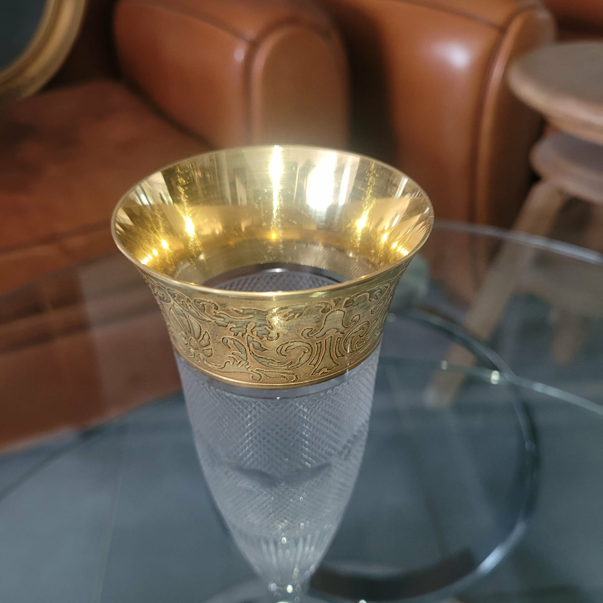 VERRES COUPES A CHAMPAGNE MOSER