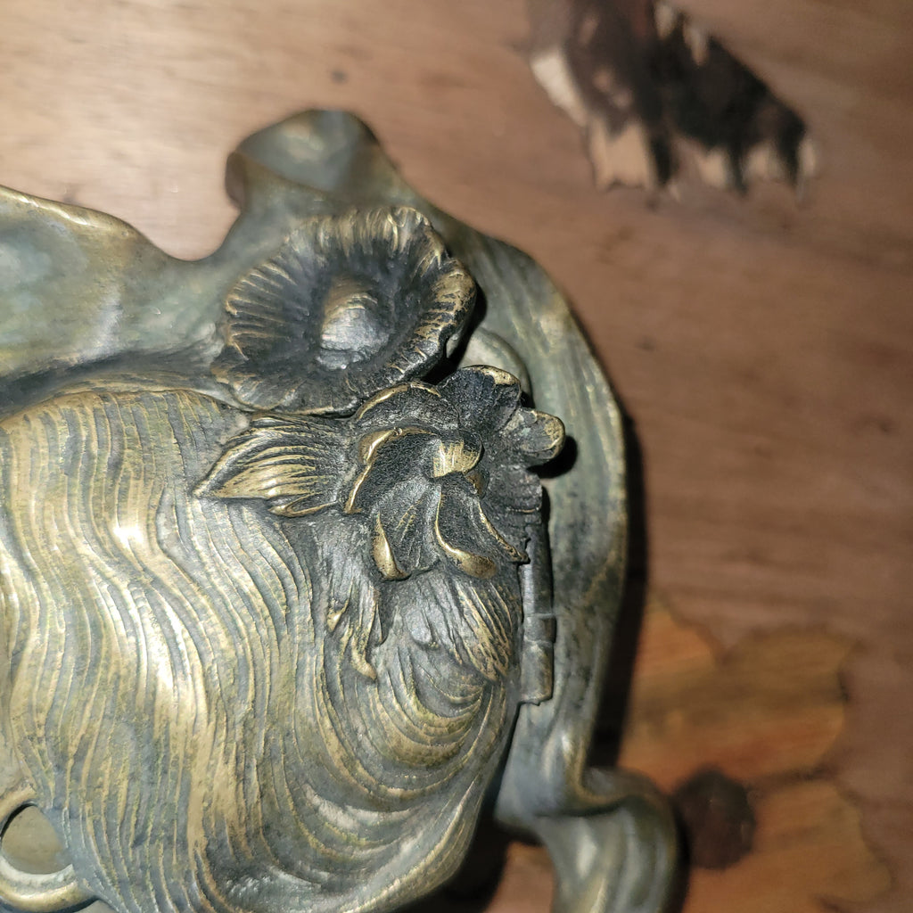 ENCRIER EN BRONZE