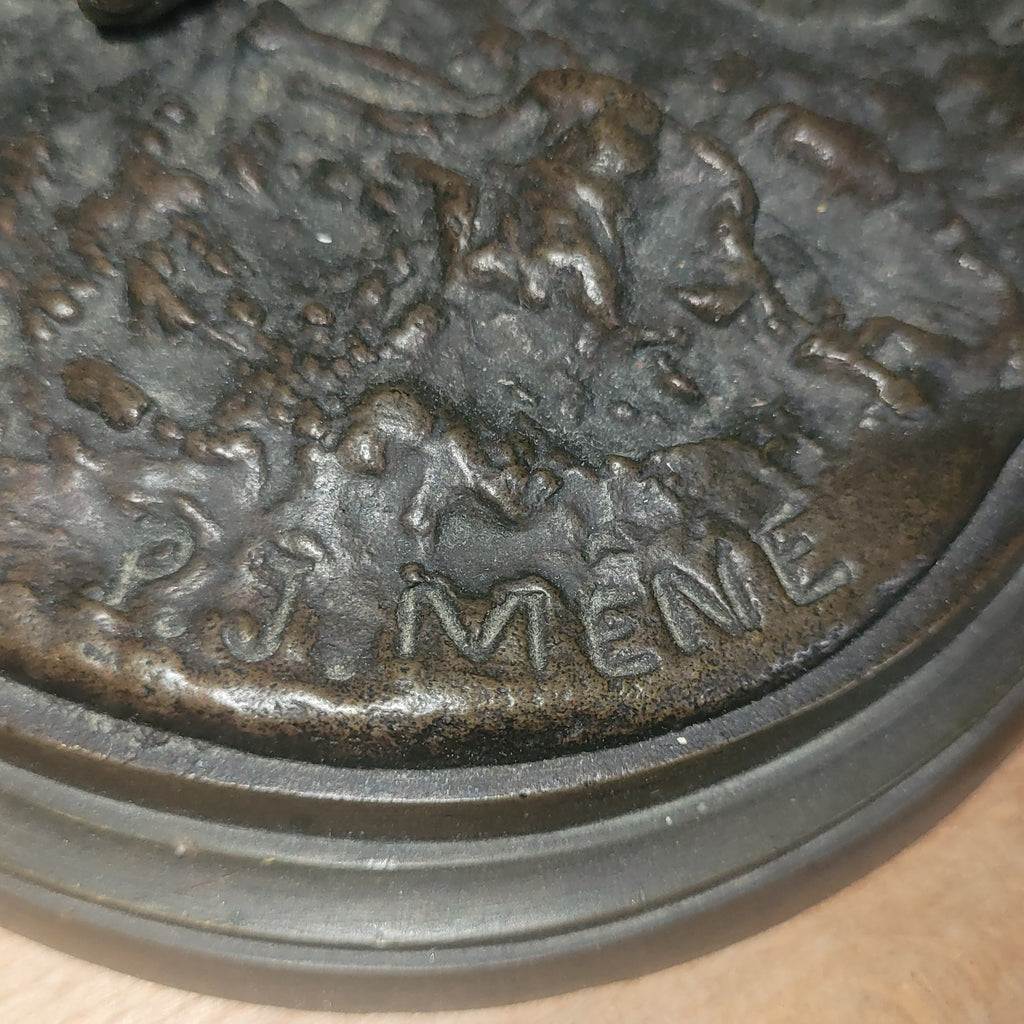Bronze signé Pierre Jules Mene