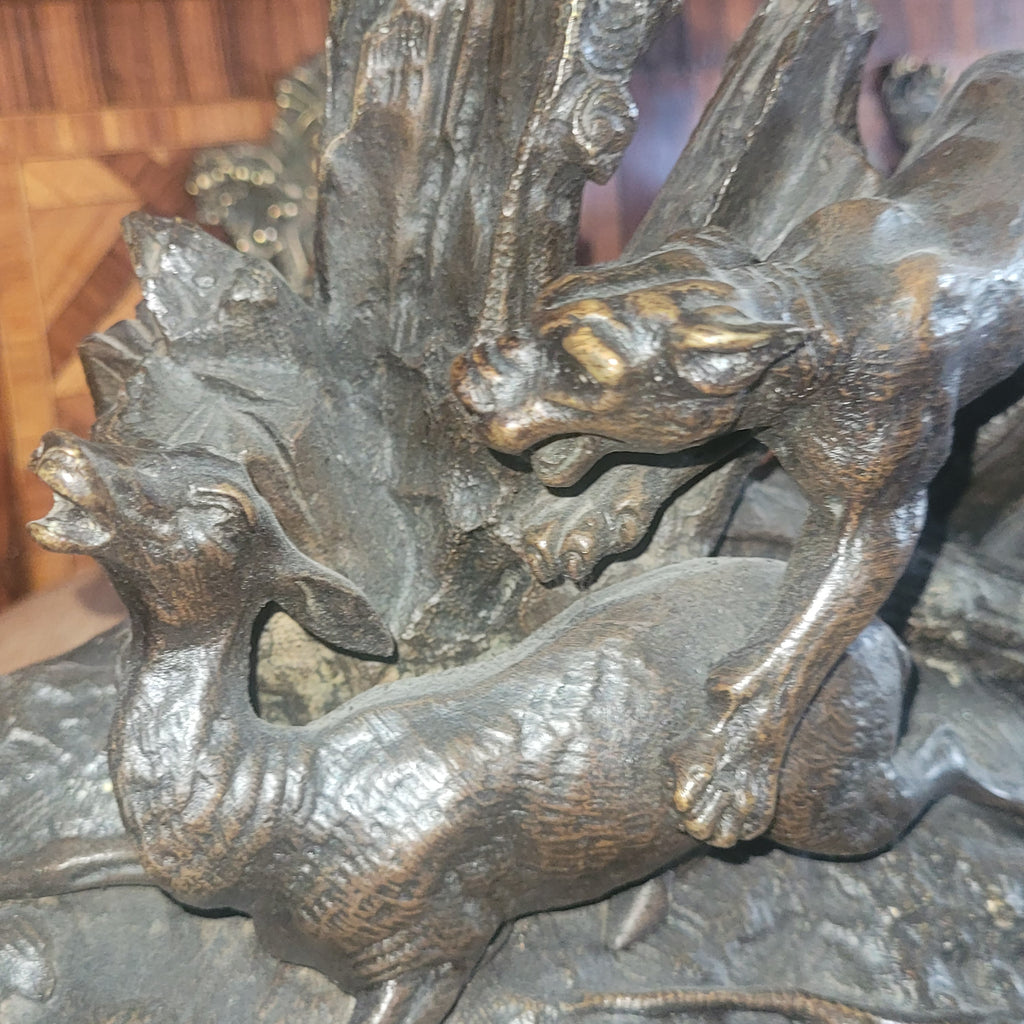 Bronze signé Barye