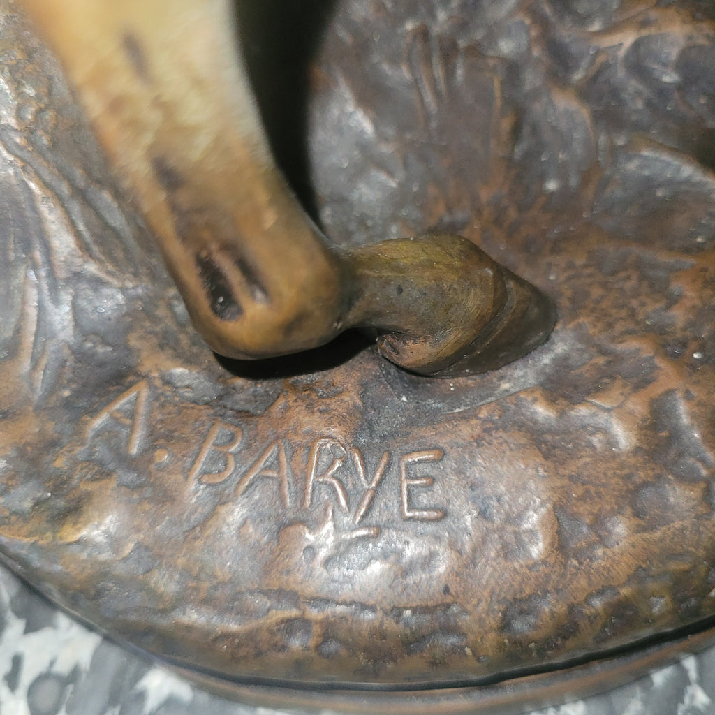 Bronze A.Barye et C.H Valton