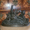 Bronze signé Barye