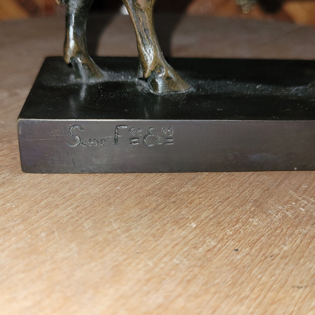 Bronze signé Barye