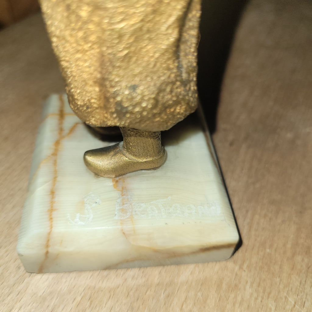 Chryselephantine en bronze