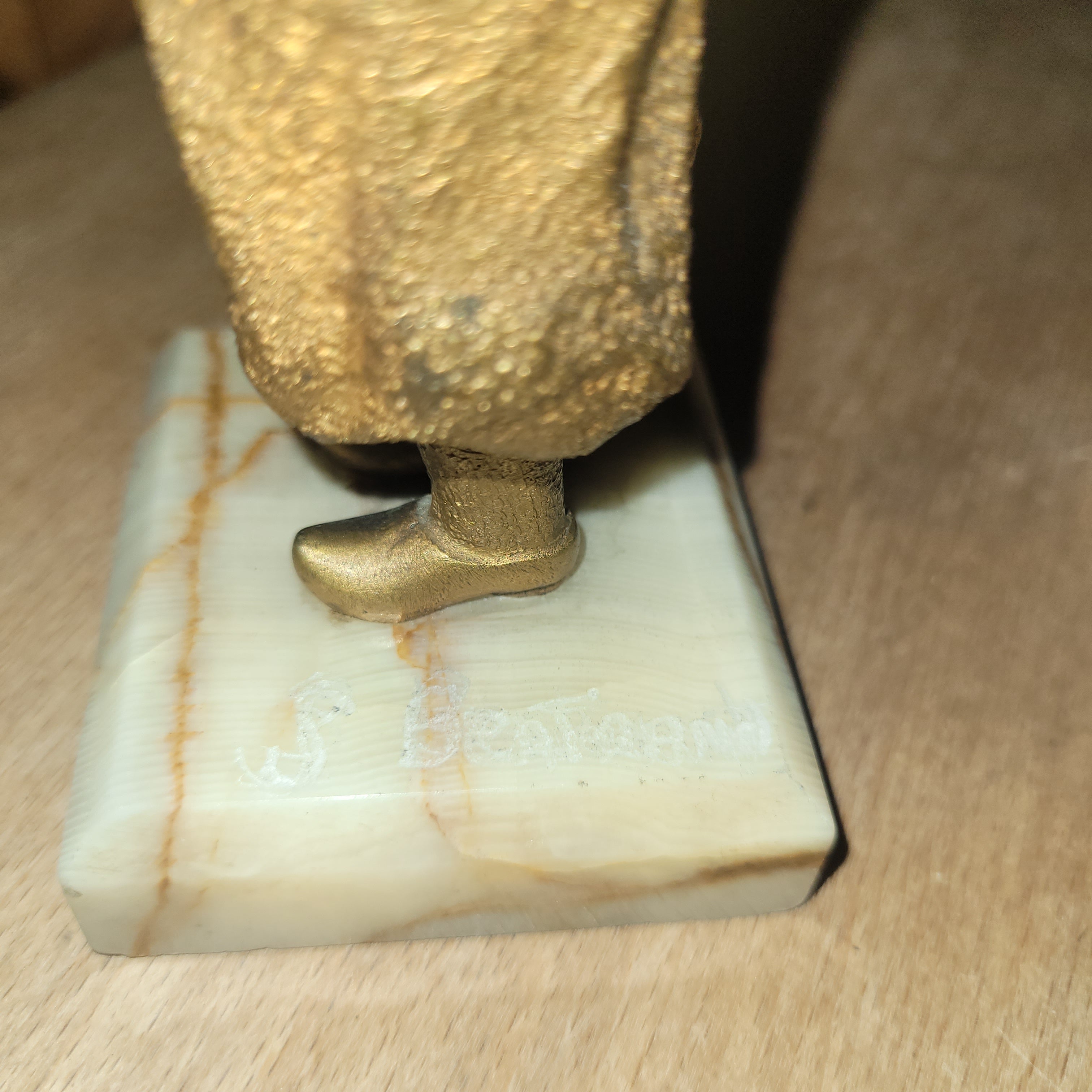 Chryselephantine en bronze