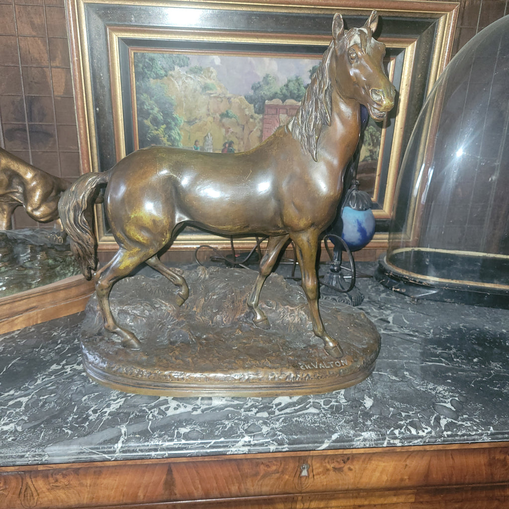 Bronze A.Barye et C.H Valton