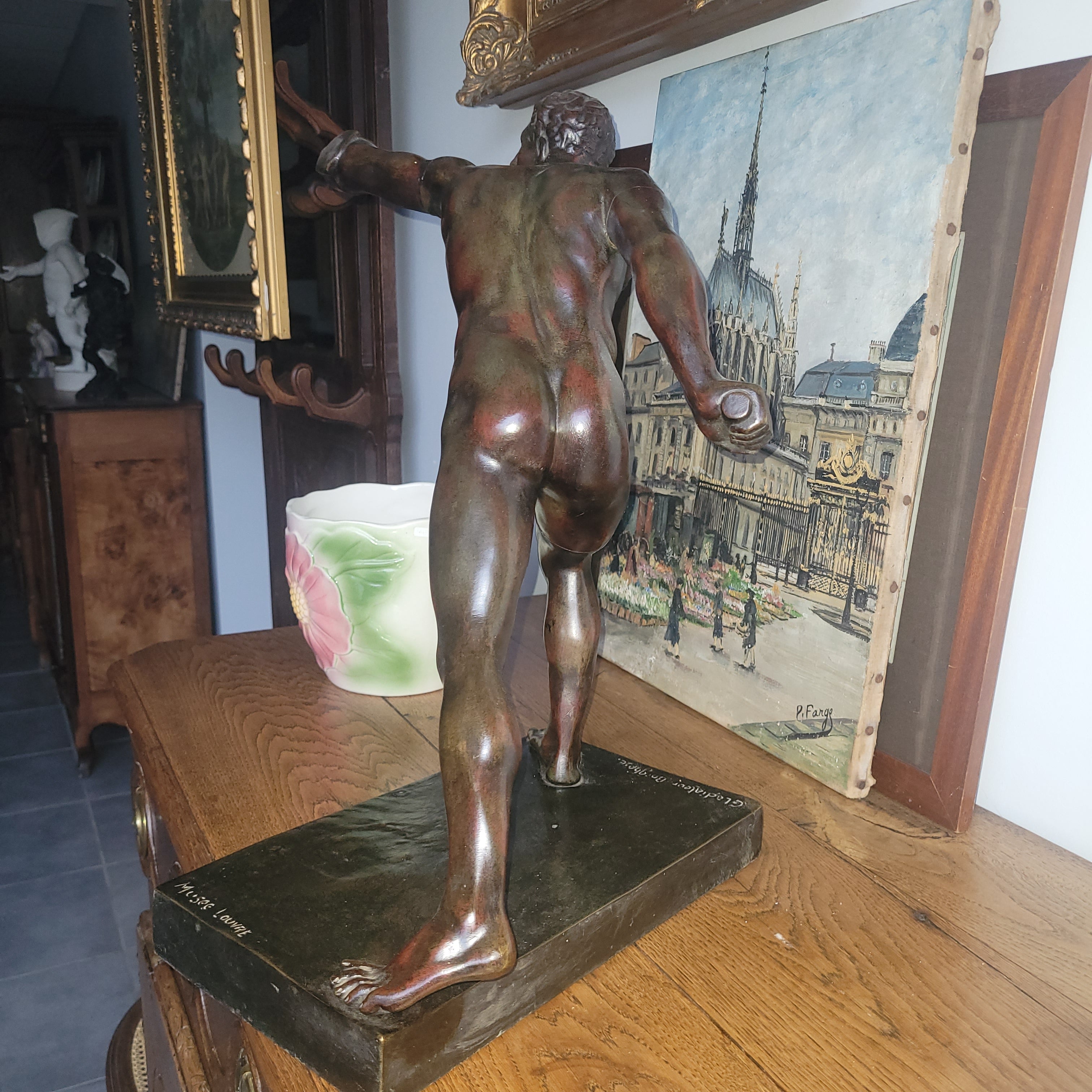 Bronze signé Borghese