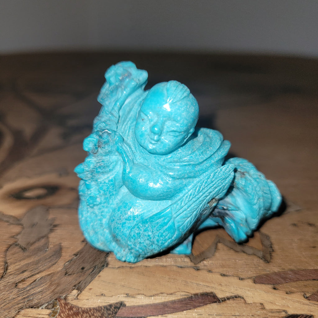 STATUETTE TURQUOISE