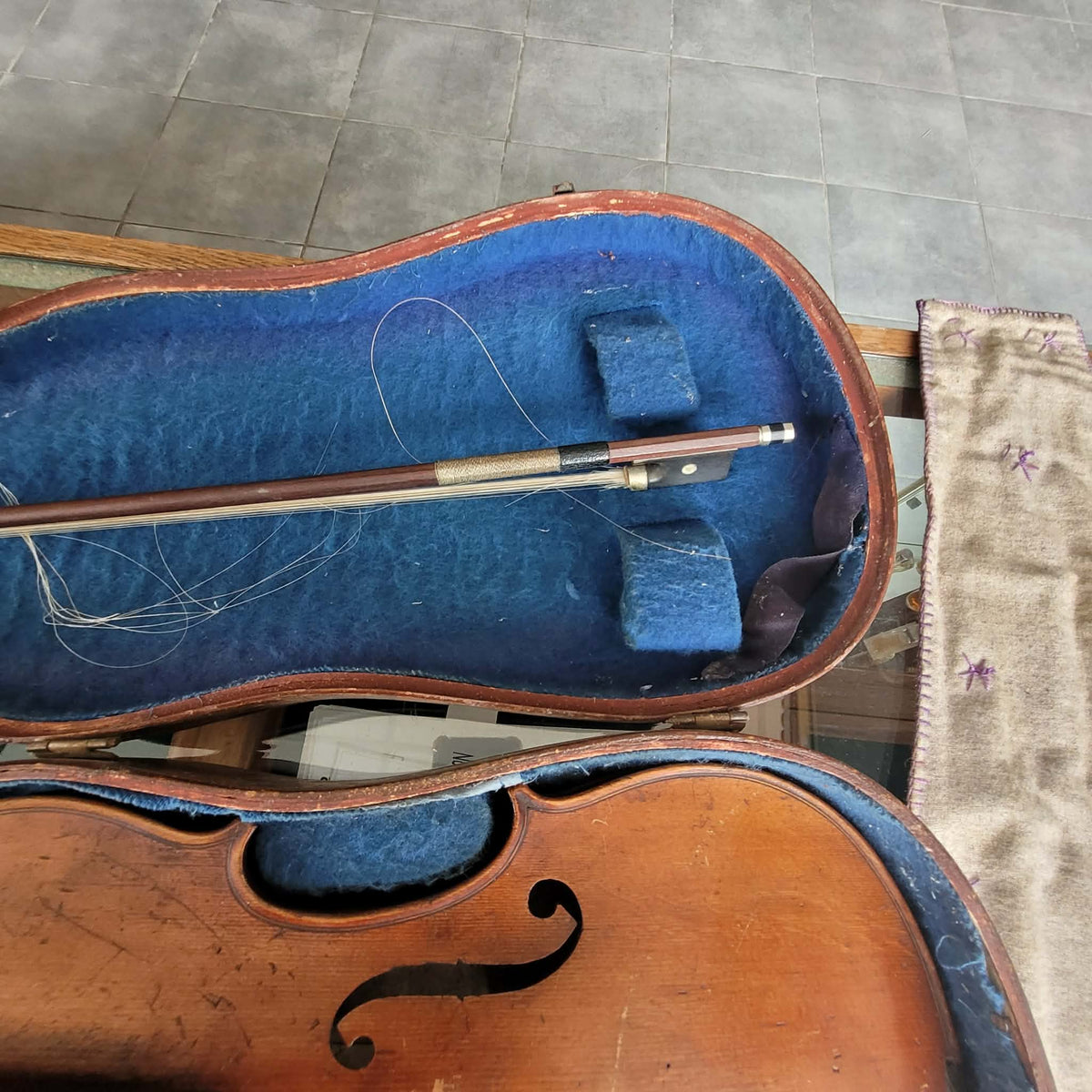 Violon Stradivarius de Nicolas Duchene